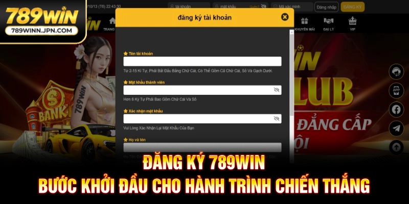 Đăng Ký 789Win - Bước Khởi Đầu Cho Hành Trình Chiến Thắng