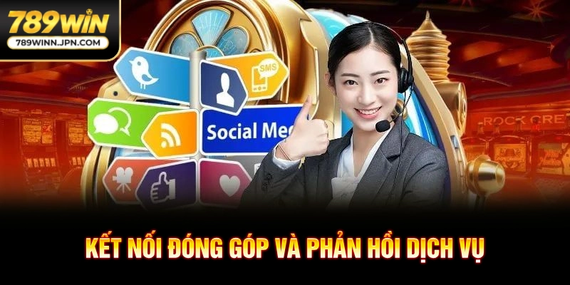 Kết nối đóng góp và phản hồi dịch vụ